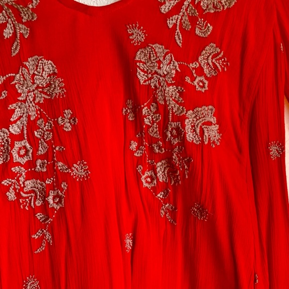 Free People Red Dress size small - Picture 4 of 11